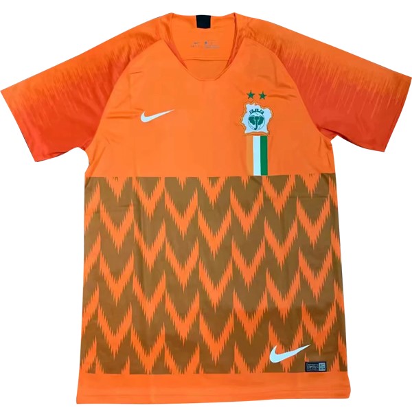 Auswarts Trikot Costa D'Avorio 2018 Orange Fussballtrikots Günstig